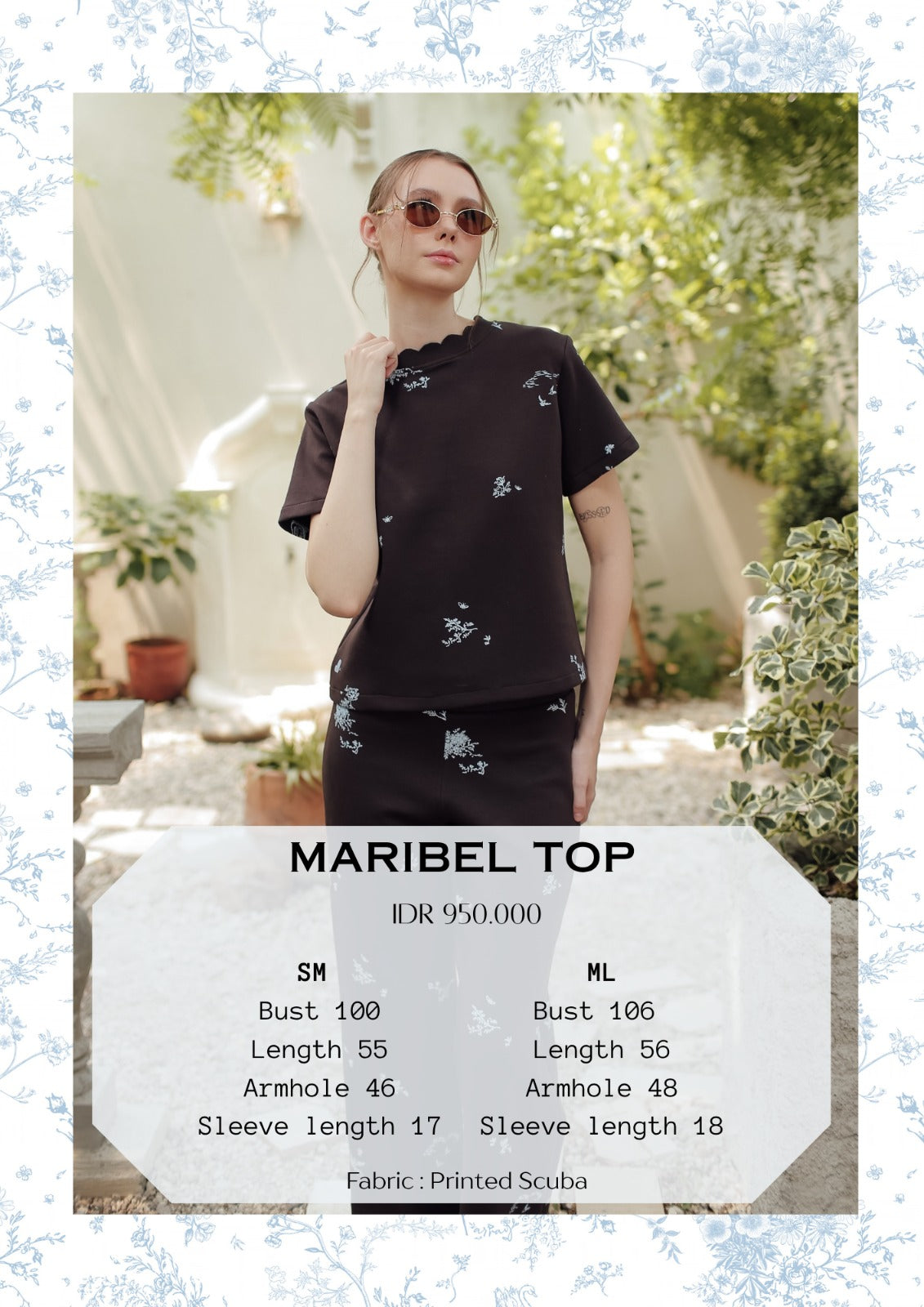 MARIBEL TOP (ARRAY LES JARDIN)