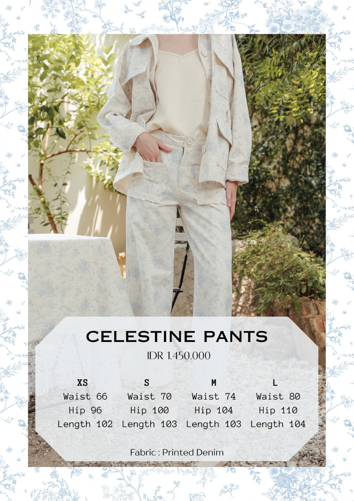 CELESTINE PANTS (ARRAY LES JARDIN)