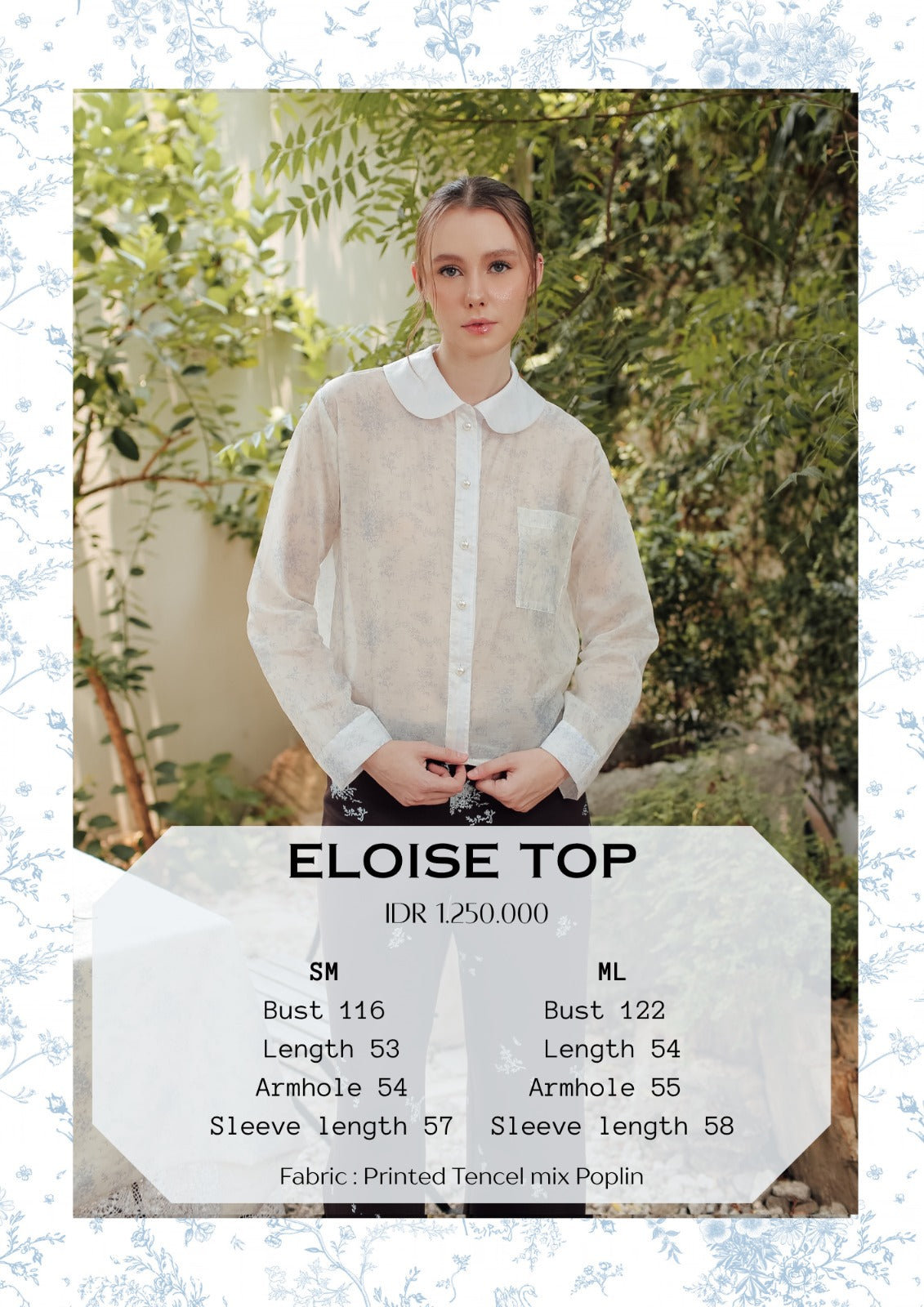ELOISE TOP (ARRAY LES JARDIN)