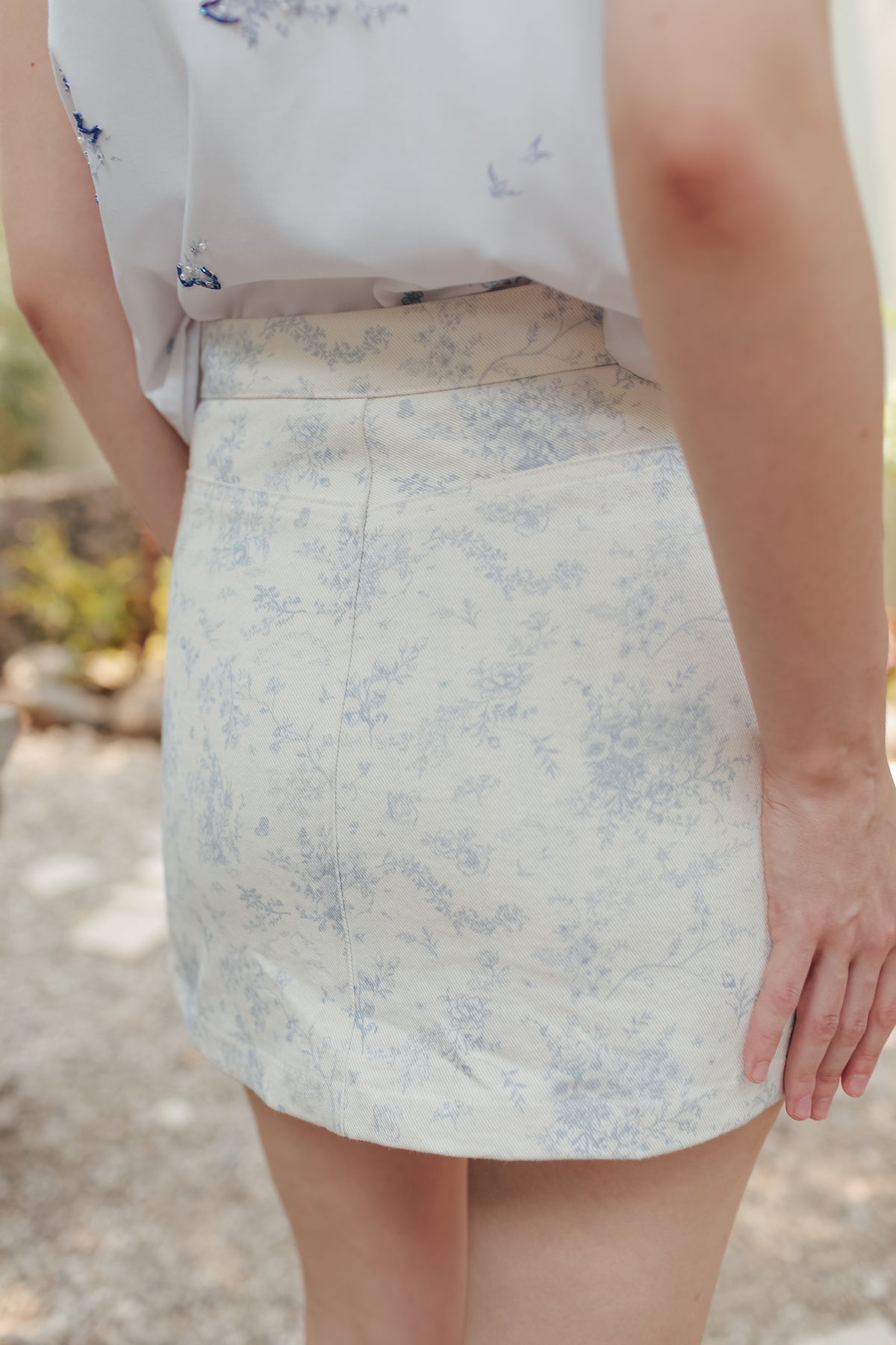CELESTINE SKORT (ARRAY GARDEN FOR TWO)
