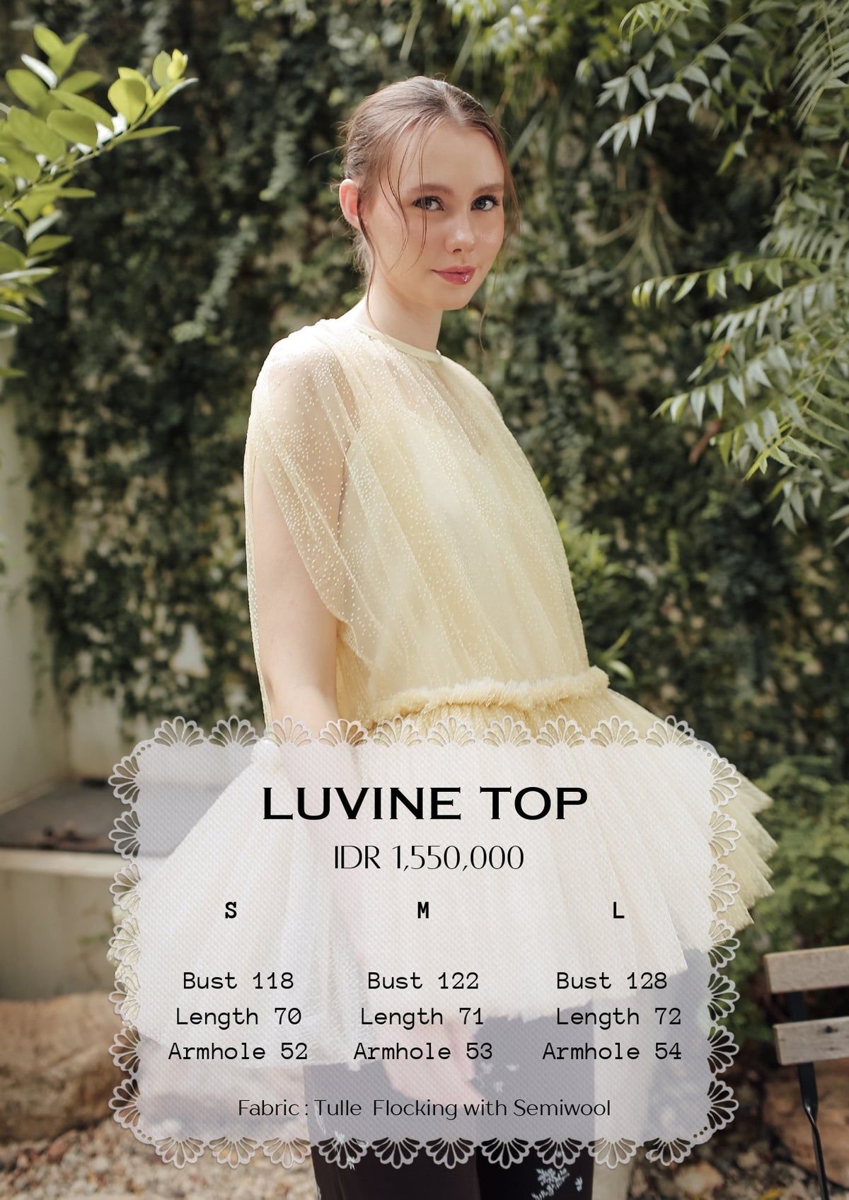 LUVINE TOP (ARRAY GARDEN FOR TWO)
