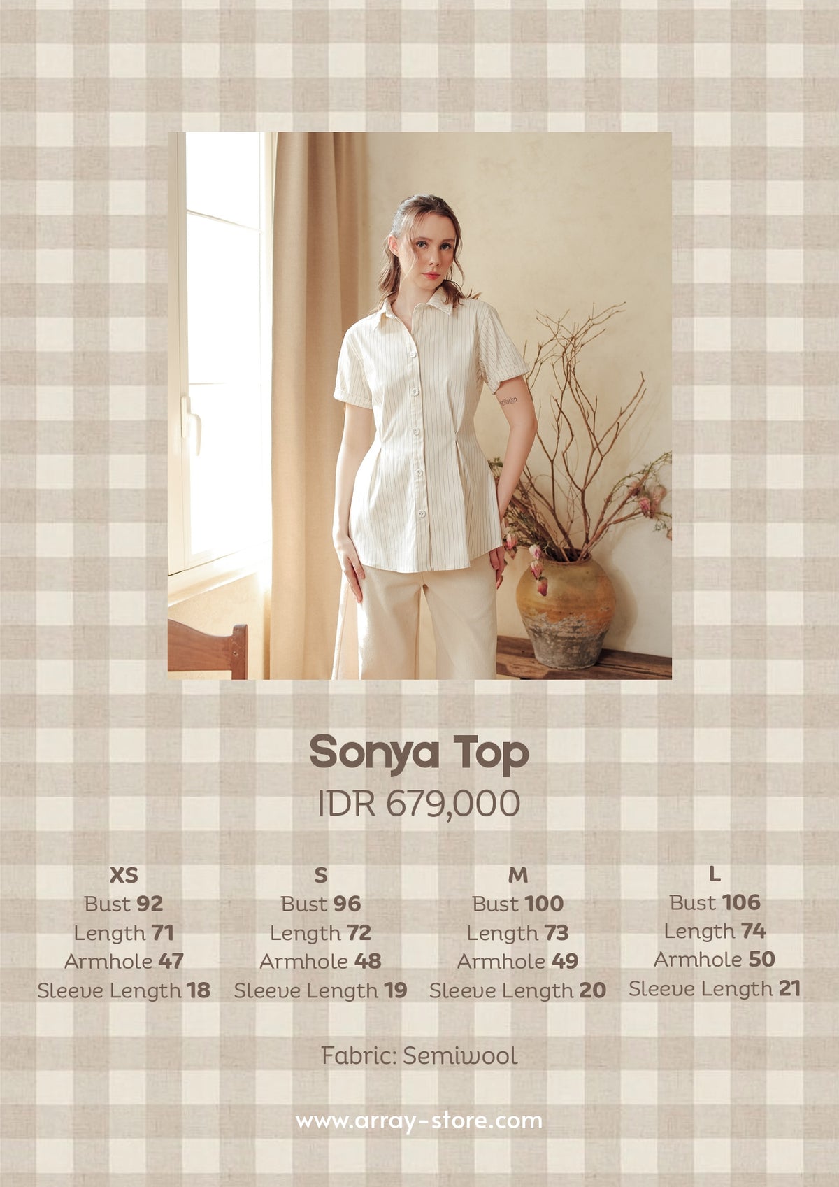 SONYA TOP (DAYOFF THE OTHER SIDE)